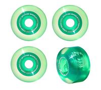 Spitfire Roues de skateboard 53 mm Saphir 90A Vert Souple et Rapide avec noyau F4