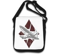 Spitfire Supermarine Sac à bandoulière minimaliste avec graphique brut Blanc
