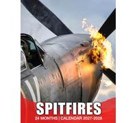Spitfires Calendar 2027 - 2028: Jan 2027 to Dec 2028 Monthly Planner with US Holidays for Organized Home Office and School