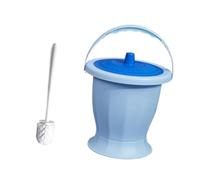 Zialofi Spitoon Camera Bucket And Bross For The Toilet Of The, Urinary Jug Of Urinary Night, Camera Pot pour Une Utilisation à La Maison, Bleu