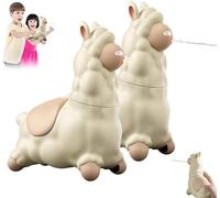Spitting Llama Water Toy,Alpaca Water Toy, New Alpaca Interactive Water Sprayer,Animal Push Water Gun Sprinkler,Cute Outdoor Water Gun for Beach Fun, Yard, Summer-1pcs