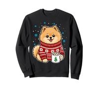 Spitz Christmas Spitz Mom Funny Spitz Sweatshirt