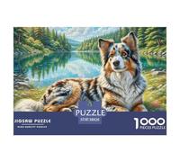 Spitz finlandais 1000 Pièces Puzzle Jeu Puzzles Classiques Impossible Puzzle Papier Jeu Éduchatif pour Adultes Et Enfants 38x26cm/1000pcs