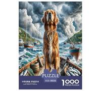 Spitz finlandais Puzzle 1000 Pièces Educa Jouet en Bois Cadeau Unique De l'art De La Décoration Jeu Éducatif Challenge Toy Adultes & Enfants des 14 Ans 38x26cm/1000pcs