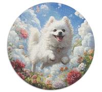 Spitz Japonais 1000 Pieces Jigsaw Puzzles for Adults Educhational Games Stress Relieving Entertainment Cultivate The Spirit of Teamwork for Adults and Kids, Age 12 Years Up 1000pcs (67.5x67.5cm)