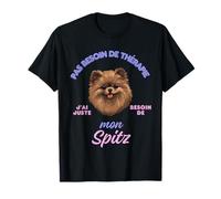Spitz nain Cadeau Humour Chien Loulou de Poméranie T-Shirt