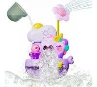 SPITZER TOYS® Licorne moussante avec douchette bébé, Jouet de Bain à Bulles, Jouet pour Baignoire, Set de Jeux d’Eau pour bébé, Filles et garçons 1-4 Ans, Plaisir du Bain pour Enfants