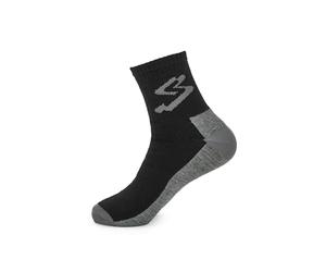 Spiuk Chaussettes mi-hautes unisexes noires Taille 38/42