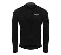 Spiuk Maillot manches longues Profit Cold&rain Noir XL