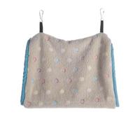 Spizummp Tente à oiseaux, cage à oiseaux en peluche pour perruches | cachette portable pour oiseaux, hamster, perroquet, ara, perruches