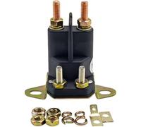 SPJIUQI Solénoïde de démarreur 4 bornes 12 V 892-1221-210 94285-12 94285SP Convient pour Trombetta MIU12537 782-1221-210-22 pour John Deere S240 X300 X304 X305 Compatible avec Crafts homme 1456 73