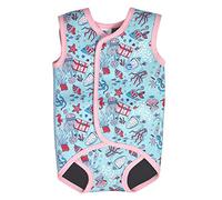 Splash About Baby Wrap Combinaison de Bain pour bébé, Hidden Treasure Pink, 0-6 Mois
