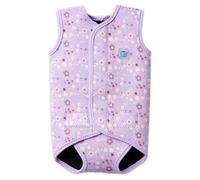 Splash About Baby Wrap Combinaison de Bain pour bébé, Lilac Spring, 0-6 Mois