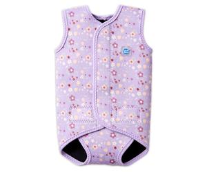 Splash About Baby Wrap Combinaison de Bain pour bébé, Lilac Spring, 0-6 Mois