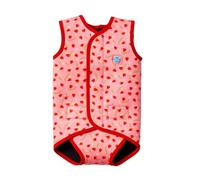 Splash About Wrap One Piece Swimsuit, Strawberry Field, 6-18 Months Unisex Baby