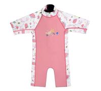 Splash About Combinaison de plongée pour Enfant Matière Anti-UV One Piece Swimsuit, Forest Walk, 4-6 Ans Girl's