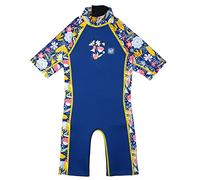 Splash About Combinaison de plongée pour Enfant Matière Anti-UV, Garden Delight, 1-2 ans