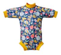 Splash About Happy Nappy Combinaison de plongée 2 en 1 et Couche de Bain intégrée Bébé Unisexe, Garden Delight, 6-14 Mois