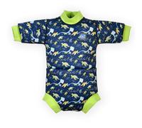 Splash About Happy Nappy Combinaison de plongée pour bébé et Enfant avec Couche intégrée, Turtle Tide, 3-9 Mois