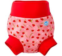 Splash About Happy Nappy Couche de nage réutilisable and Toddler Swim, Strawberry Field, 12-24 Mois Unisex Baby