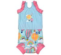 Splash About Happy Nappy Maillot de Bain Une pièce, Up & Away, 12-24 Mois