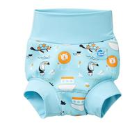 Splash About Happy Nappy New Couches de natation réutilisables bleu clair(Arche de Noe), 6-12 mois