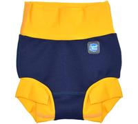 Splash About Happy Nappy Couche de bain réutilisable, Bleu Marine & Jaune, 3-4 ans