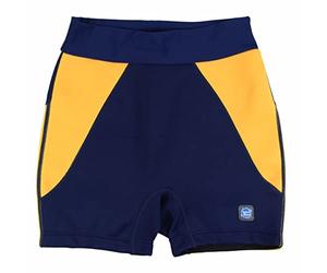 Splash About Le Short d’Incontinence pour Tout-Petit ‘Splash Jammers’, Bleu Marine & Jaune, 2-3 Ans