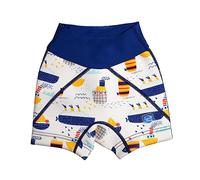 Splash About Le Short d’Incontinence pour Tout-Petit ‘Splash Jammers’ Baby and Toddler Swim Nappy, Tug Boats, 2-3 Ans Boy's