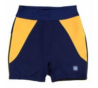 Splash about - SJAAN - Le short d'incontinence pour adultes 'Splash Jammers' , Bleu Marine/Jaune, Grande (Taille 80-96 cm) L