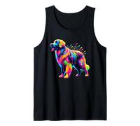 Splash Art Flat-Coated Retriever Débardeur