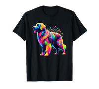 Splash Art Flat-Coated Retriever T-Shirt