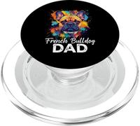 Splash Art French Bulldog Dad Frenchie PopSockets PopGrip pour MagSafe
