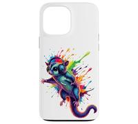 Splash Art Headphone Sugar Glider Coque pour iPhone 13 Pro Max