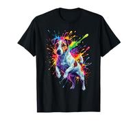 Splash Art Jack Russell T-Shirt