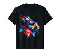 Splash Art Lapin Lapinou Lapinous Lapins T-Shirt