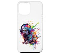 Splash Art Marmoset DJ Headphones Coque pour iPhone 12 Pro Max
