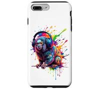 Splash Art Marmoset DJ Headphones Coque pour iPhone 7 Plus/8 Plus