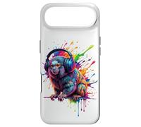 Splash Art Marmoset DJ Headphones Coque pour iPhone Air