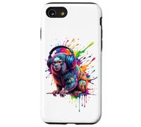 Splash Art Marmoset DJ Headphones Coque pour iPhone SE (2020) / 7/8