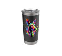 Splash Art Pharaoh Hound Gobelet isotherme en acier inoxydable double paroi