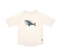 SPLASH & FUN - LSF T-shirt anti-UV manches courtes Baleine blanc cassé, 03-06 mois, Taille: 62/68