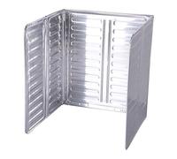 Splash Guard - Protecteur de poêle, bouclier d'éclaboussures à huile | Barrière de graisse de cuisine résistante à la chaleur pliable, panneau de cuisson en aluminium en aluminium pour la sécurité des