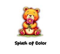 Splash of Color: Adorable Animal Scenes to Draw, Paint, Blend, and Explore Creativity