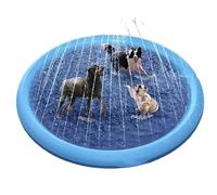 Splash Pad, Play Mat, Interactive Waterproof Toy Large Size inches, Water Mat for Outdoor, Summer, Beach, Birthday, Parties, Pets, Park, Playgrounds and Swimming Pool
