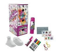 Splash Toys 32221 Splashtoys-SNEAK'ARTZ Starter Set ASST Violette-Loisirs créatifs-Design et personnalise tes Baskets-Assortiment-Dès 5 Ans