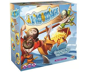 Splash Toys Alabordage - Jeu d'action - Les Pirates veulent Voler Toutes Les Pièces D’Or Cachées dans Le Coffre au Trésor !