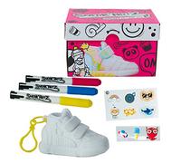 Splash Toys- SNEAK'ARTZ SHOEBOX Fuschia-Loisirs créatifs-Design et personnalise tes Baskets-Dès 5 Ans, 32231