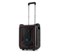 Vonyx SPLASH300 Enceinte Sono Portable Étanche - 200 Watts, Bluetooth 5.0, Batterie Intégrée, Résistante aux Intempéries, Éclairage LED, Poignée, Idéale pour Vos Soirées Plages, Piscines