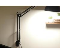SplashNColor Support mural compatible avec le système de rack IKEA Stolmen - Organiseur gain de place au sol | Support d'angle réglable | Support de tringle de placard